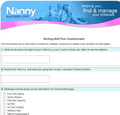 Nanny Success - find and manage your childcare 